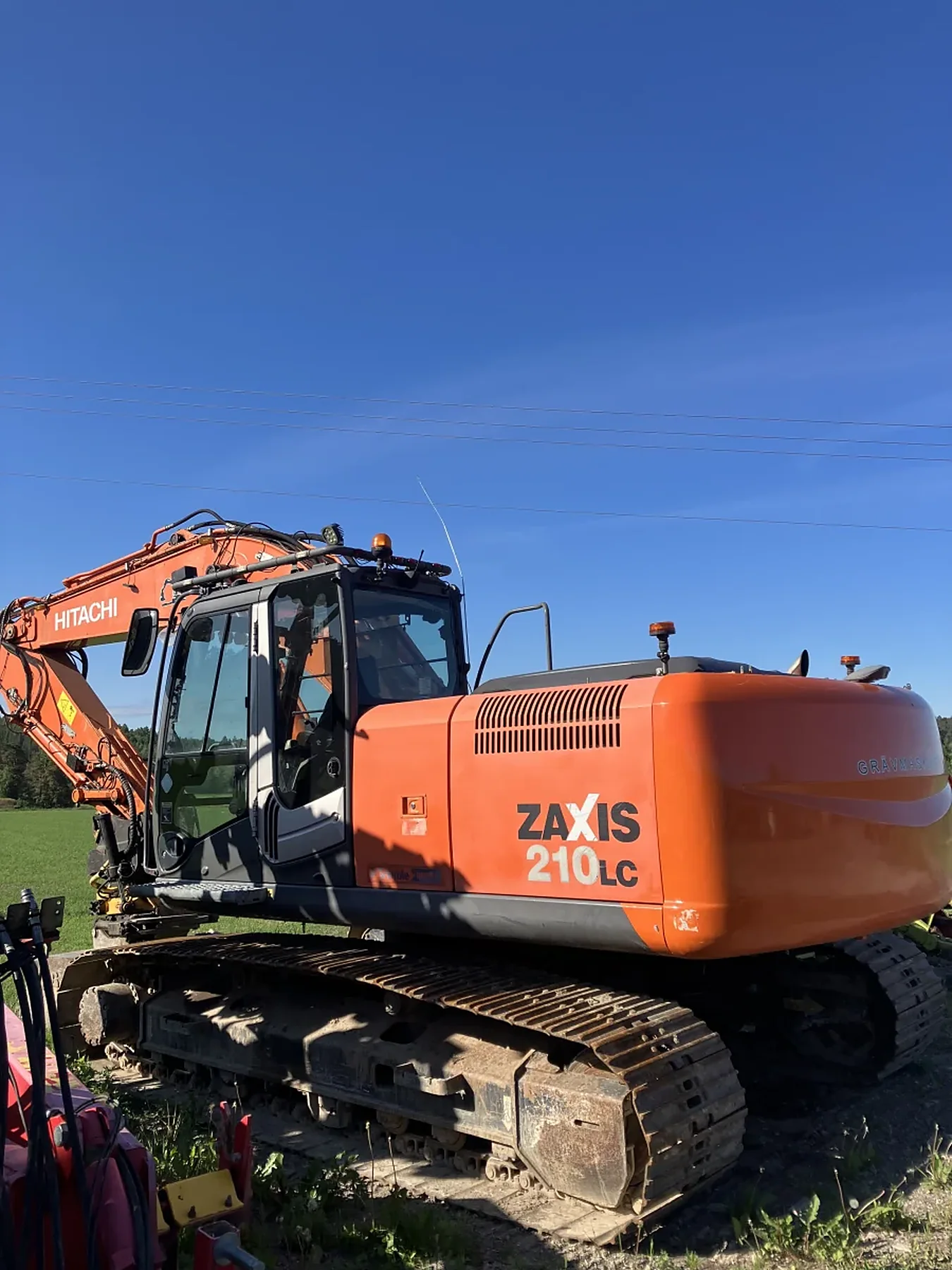 Hitachi Zaxis 210 grävmaskin